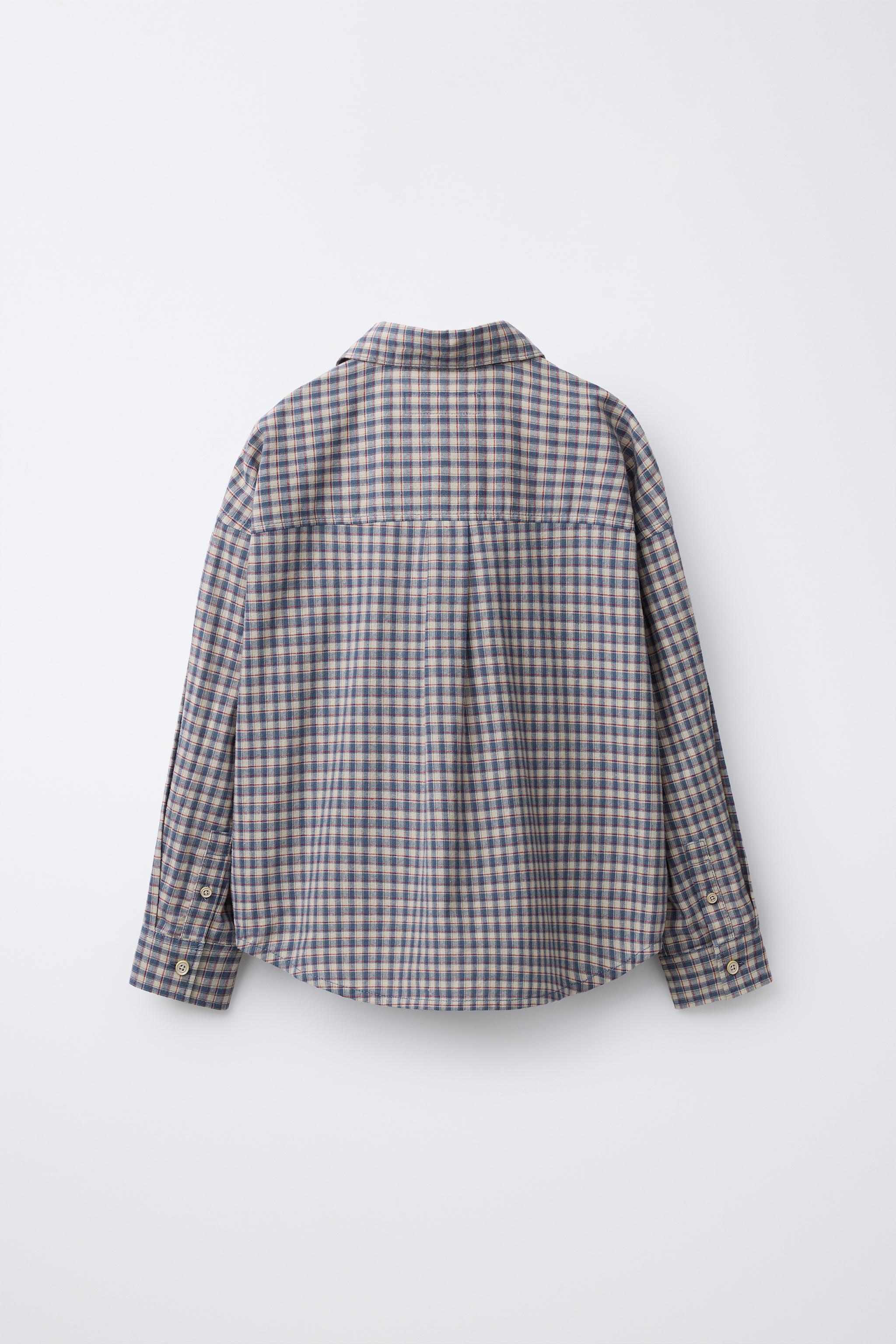 PLAID SHIRT BENSIMON ® X ZARA